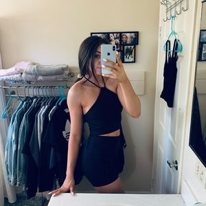 {urban outfitters} Halter Crop Top